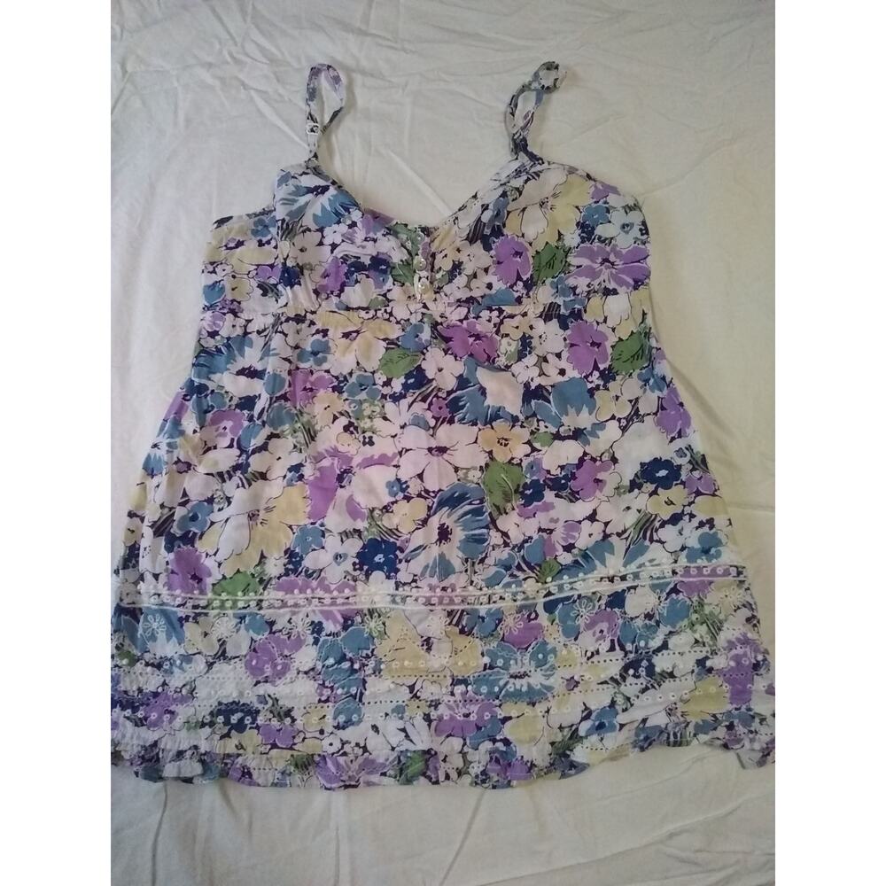 Y2K Aéropostale Floral Tank‎ Top Xs